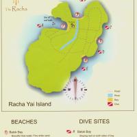 Racha Island Map