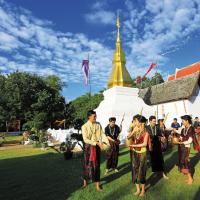 Songkran - Khon Kaen-Wat Phrathat Khamkaen