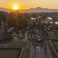 Sukhothai-Sukhothai Historical Park-Wat Mahathat (วัดมหาธาตุ) 220453CU