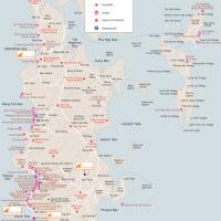 Phuket-&-Ko-Yao Map