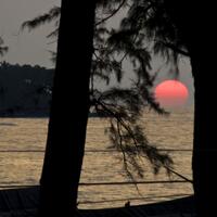 Sunset at Nai Yang Beach