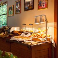 Continental breakfast bread offerings