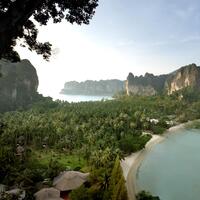 02 View Over Nammao & Railay Beaches