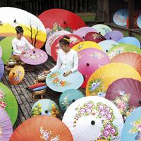 9.Chiang Mai-Handmade Umbrella-001BB_1