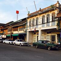 Old town in Ratsada Road, Trang