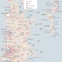 Phuket-&-Ko-Yao Map